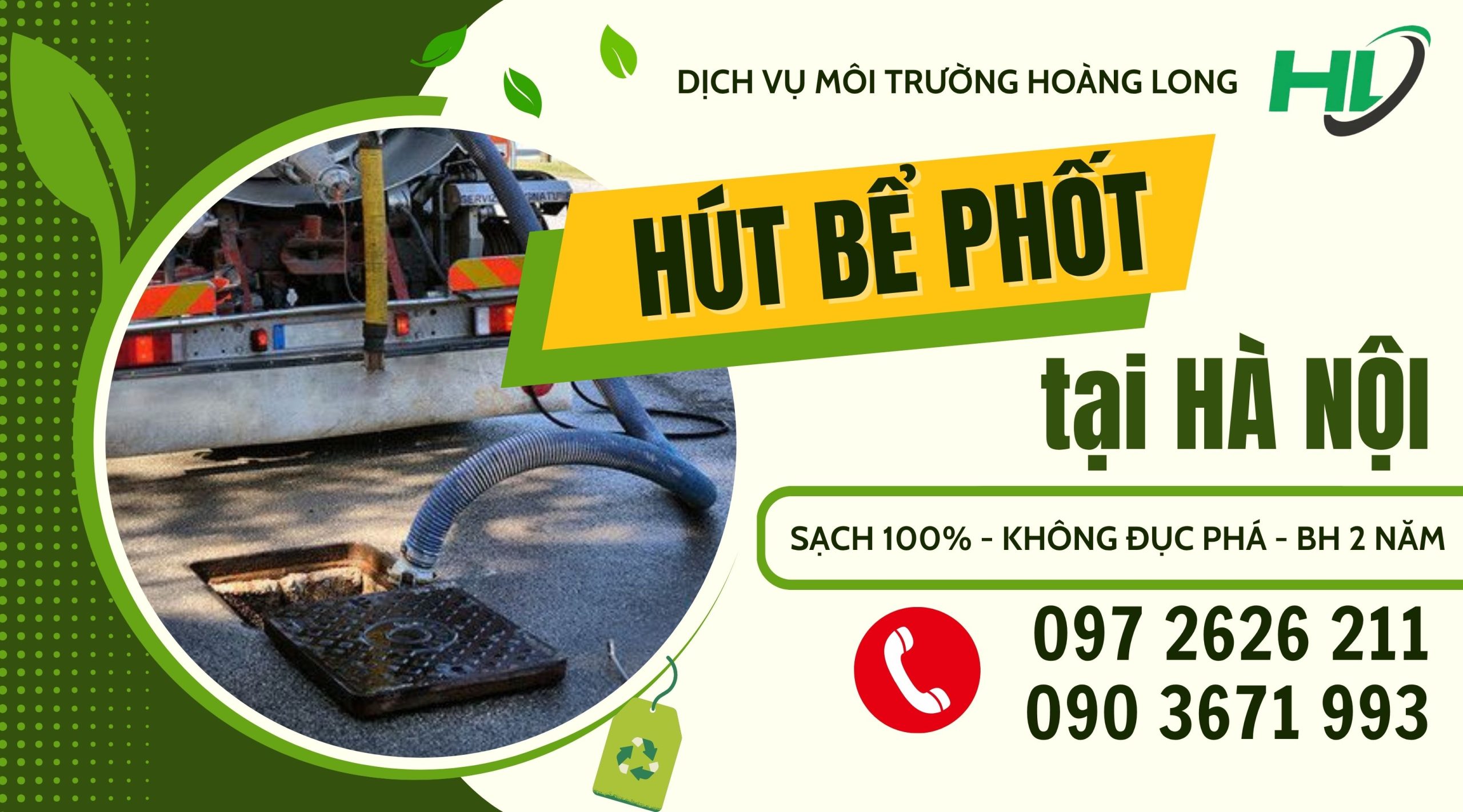 hút bể phốt tại Hai Bà Trưng