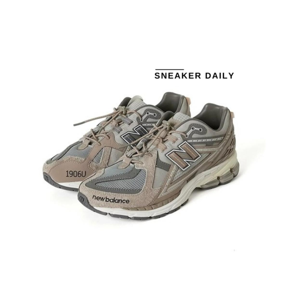 Đế ABZORB SBS trên New Balance 1906U Grey Titan M1906NIH