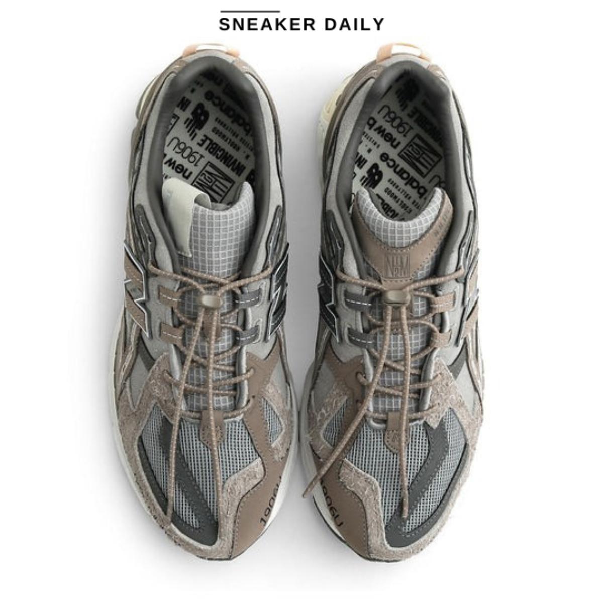 Phối đồ cùng New Balance 1906U Grey Titan INVINCIBLE N.HOOLYWOOD