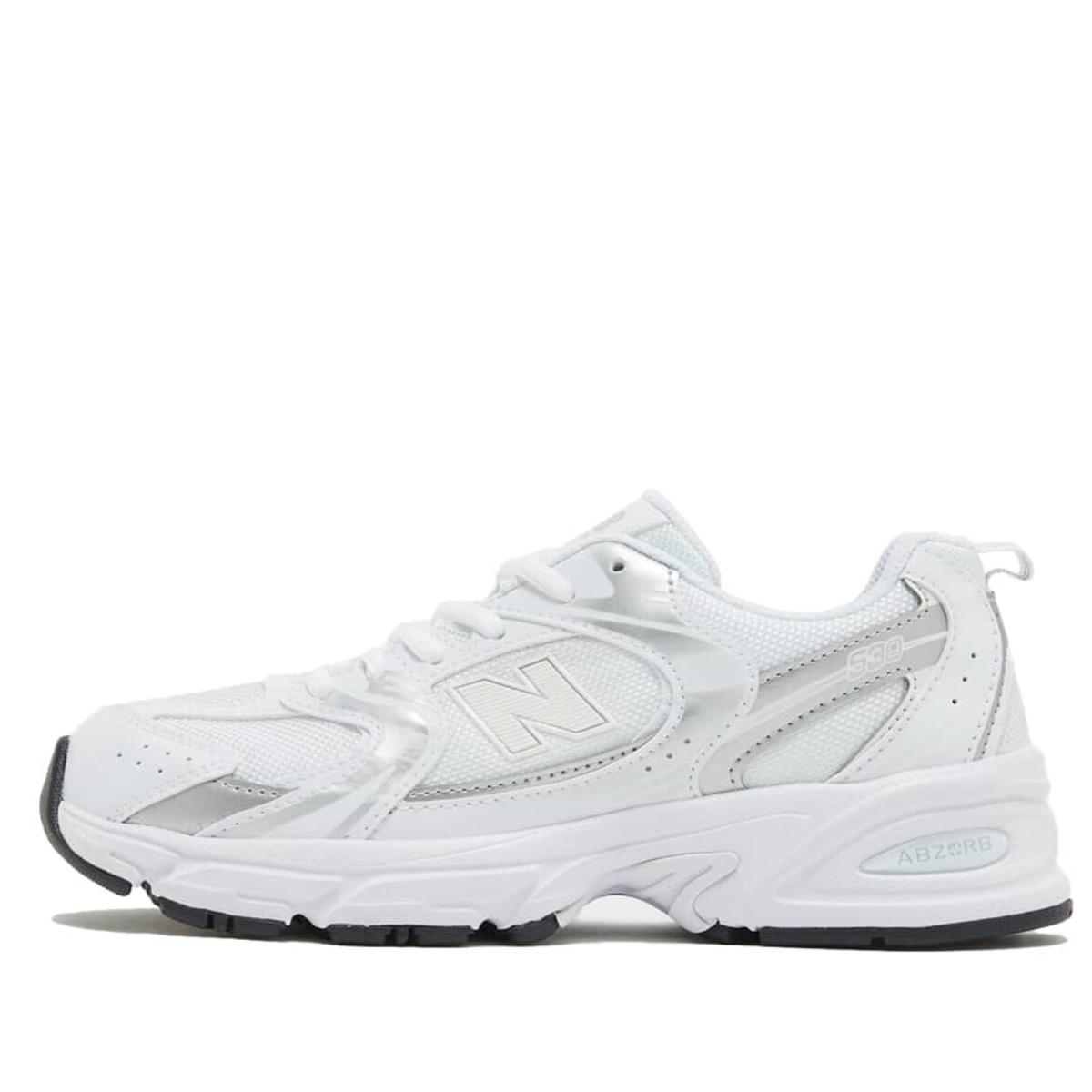 Giày New Balance 530 White Silver GR530JM nhìn tổng thể