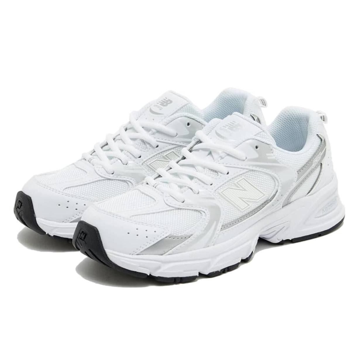 Đế giày New Balance 530 White Silver GR530JM nhìn từ dưới