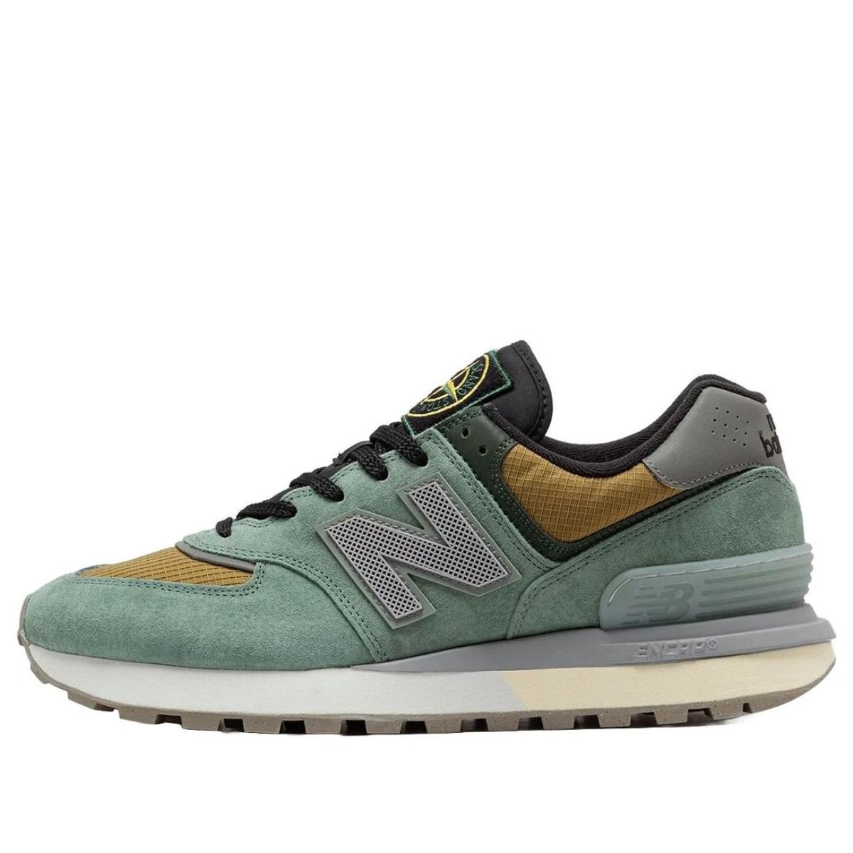 Giày New Balance x Stone Island 574 Legacy Light Green U574LGTN phối màu xanh nhạt