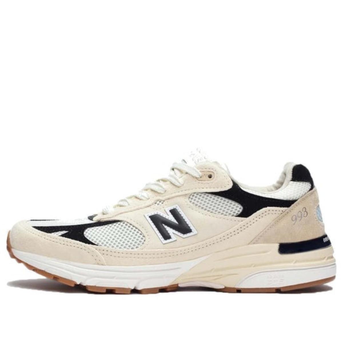 Giày Teddy Santis x New Balance 993 Made in USA Sea Salt Black U993WS nhìn từ bên hông